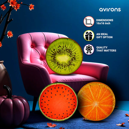 Avirons fruit shape cushion combo, velvet fruit cushions set, watermelon pillow set, orange kiwi pillow combo, kids room decor, plush fruit cushions, 3D fruit pillows, soft velvet cushions, kids decorative pillows, multicolor fruit set, kids playroom decor, fruit shape throw pillows, velvet fruit combo, kiwi pillow set, watermelon plush pillow, colorful cushion set, fruit themed decor, plush fruit combo, kids bedding set, soft plush pillows.