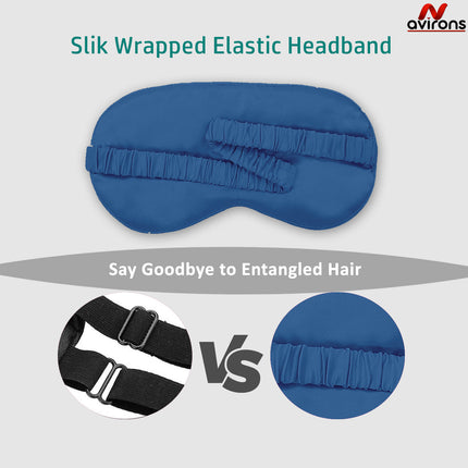 Breathable Satin Silk Eye Mask for Sleep ,  Skin-Friendly eye cover,Travel Eye Mask, Luxury Eye Cover, Soft Sleeping Mask, Soft Sleeping Mask for Travel