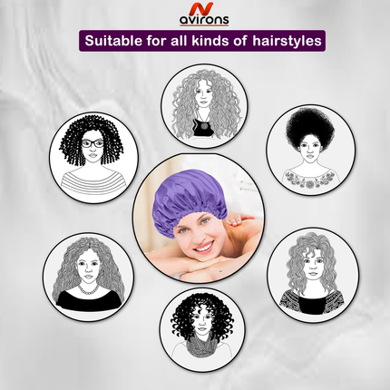 hair bonnet with sleeping mask, Comfortable eye mask, silk bonnet for hair for sleeping