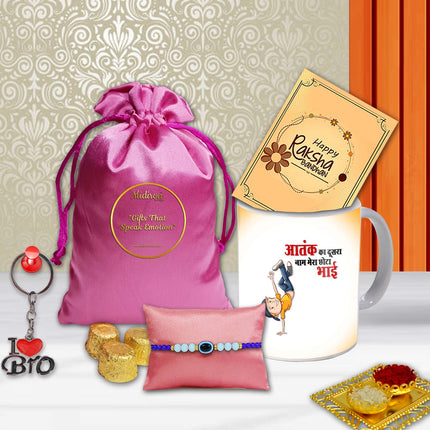 Colorful designer rakhi with cultural flair,Fancy designer rakhi with Indian art,Rakhi for big brother with designer feel,Traditional rakhi with elegant stones