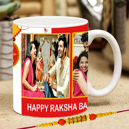Raksha Bandhan personalized mug, Customize Mug, Coffee Mug , Mug, Unique Gift for Raksha Bandhan 

