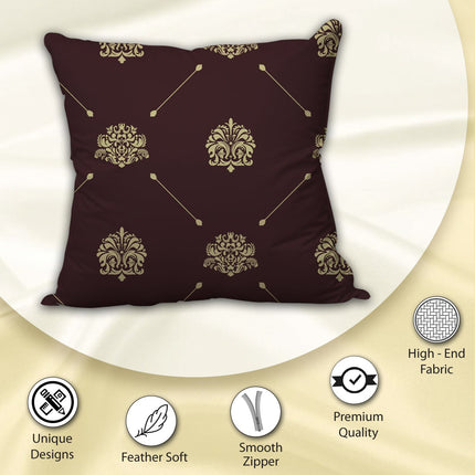 Royal Cushion Cover Online In India, luxury cushion covers India, Affordable satin cushion covers