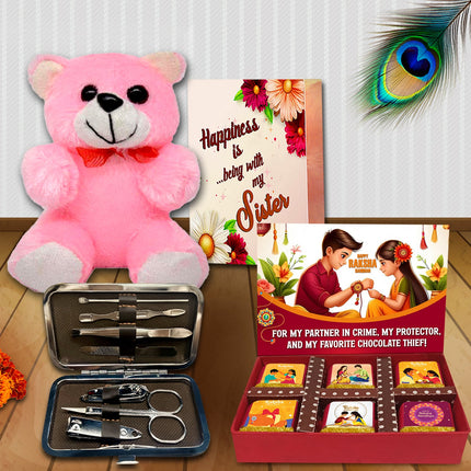 Cute Rakhi Gift Sister
Raksha Bandhan Presents Sister
Thoughtful Sister Rakhi Gift
Rakhi Special Gift Sister
