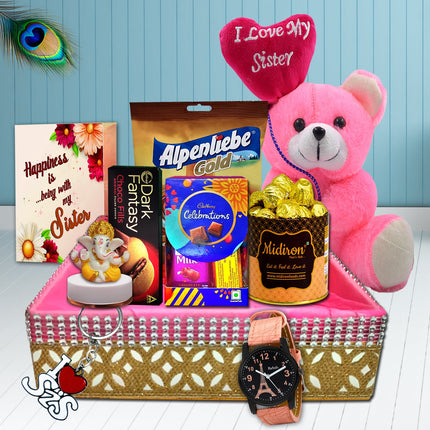 Premimum Rakhi  Gift Hamper For Sister - Raksha Bandhan Hampers Raksha Bandhan, Best Gift For Sister Raksha Bandhan