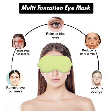 Premium Silk Eye Mask, Soft Eye Mask for Relaxation, Eye Cover for Travel Comfort, Soft Eye Mask for Dark Circles, Premium Eye Cover for Comfort