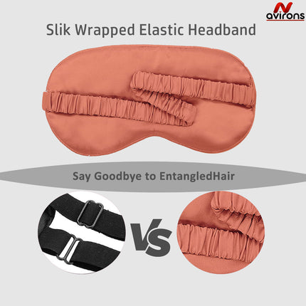 Soft Silk Eye Mask, Soft Eye Mask for Relaxation, Eye Cover for Travel Comfort, Soft Eye Mask for Dark Circles, Premium Eye Cover for Comfort