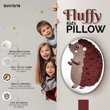 Kids pillow with Sei shape, Soft Sei shape pillow for toddlers, Velvet Sei shape pillow for kids,Kids Pillow,Animal Plush Cushion, Kids Bedding Pillow, Soft Animal Pillow, Animal Themed Cushion, Decorative Throw Pillow, Cute Animal Pillow