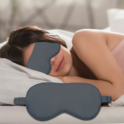 Travel Eye Mask, Soft Satin Eye Mask, Relaxing Sleeping Mask for Beauty,Soft Eye Mask for Puffy Eyes, Satin Eye Mask for Comfort, Sleeping Mask for Dark Circles
