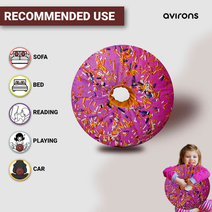 Best kids donut pillow, Premium donut pillow, donut cushion, Donut Pillow Kids | Donut Cushion Stuffed,Kids Pillow,Donut-Shaped Cushion, Soft Plush Donut Pillow, Cozy Velvet Cushion, Fun Donut Pillow, Comfortable Donut Cushion, Donut Throw Pillow, Kids Bedding Pillow, Decorative Donut Pillow, Doughnut Plush Cushion
