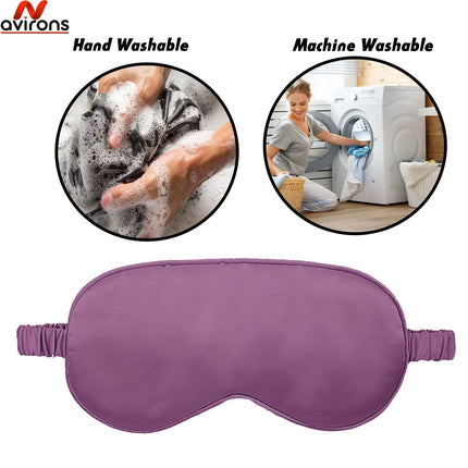 Breathable Satin Silk Eye Mask for Sleep ,  Skin-Friendly eye cover,Travel Eye Mask, Luxury Eye Cover, Soft Sleeping Mask, Soft Sleeping Mask for Travel