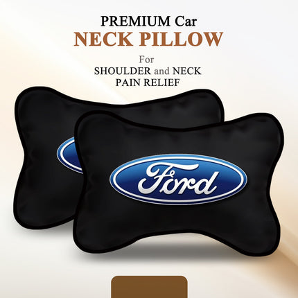 Car Seat Pillow for Neck Relief, Designer Neck Pillows for Luxury Cars, Branded Travel Neck Pillows,Ergonomic Car Neck Pillow