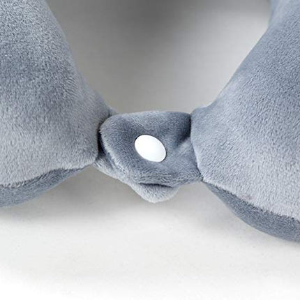 Neck Pillow for Car, Neck Pillow for travel, Washable Neck Pillow, Snap Closure Pillow