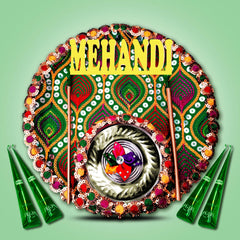 handmade mehndi thali,decorative mehndi thali,mehndi thali for wedding,Traditional mehndi thali
Mehndi platter for bride,mehndi thali decoration,Custom mehndi thali,colorful mehndi thali,Intricate mehndi thali design,luxury mehndi thali,Wedding mehndi thali,Mehndi thali with flowers,Artistic mehndi thali,Mehndi plate decoration,Personalized mehndi thali,unique mehndi thali,decorative mehndi platter,Vintage mehndi thali,Handmade mehndi platter