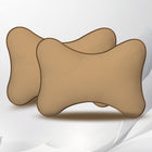 car neck pillow, satin front car neck pillow, velvet back car neck pillow, elastic car neck pillow