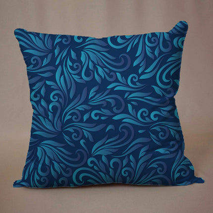 Sophisticated Decorative Cushion Cover with Zipper - Satin Finish, 16x16inch