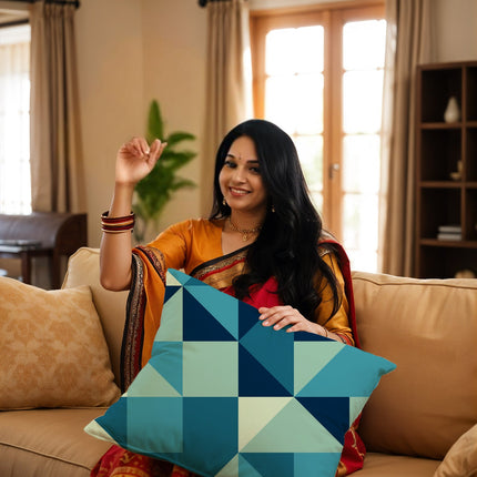 Satin Silk Cushion Cover - Soft, Eye-catching Color, Zipper Closure, Decorative Cushion Cover for Home Decor