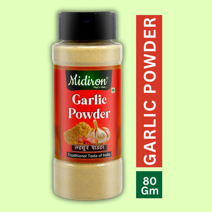 Midiron Organic Garlic Powder 80gm - Midiron
