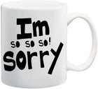 apology keepsake, meaningful gift for apologies, ceramic sorry mug,