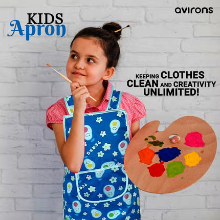 colorful kids apron, waterproof kids apron, kids art apron, baking apron for kids, gardening apron for kids, kids painting apron, unisex kids apron, adjustable apron, children’s apron, school apron, messy activity apron, kids apron for boys, kids apron for girls, durable kids apron, kids apron with pocket, fun kids apron, kids waterproof apron, kids creative apron, kids apron for cooking, kids apron for baking, kids apron for painting,  kids apron for school