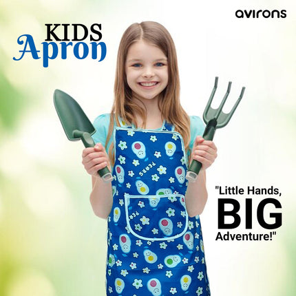 kids painting apron, unisex kids apron, adjustable apron, children’s apron, school apron, messy activity apron, kids apron for boys, kids apron for girls, durable kids apron, kids apron with pocket, fun kids apron, kids waterproof apron, kids creative apron, kids apron for cooking