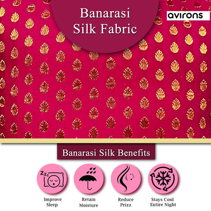 luxury brocade cushion covers, silk zippered pillow case, Banarasi premium cushion covers