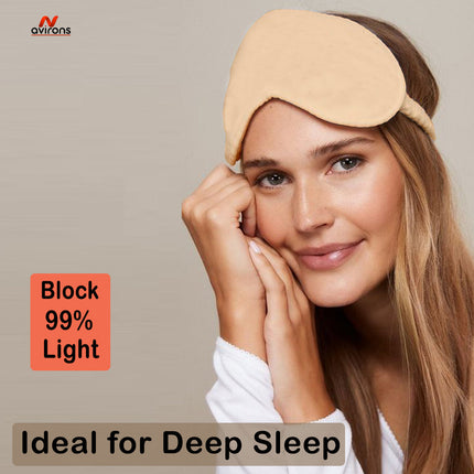 Luxury eye mask, Comfortable eye mask, Best satin eye mask for better sleep