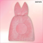 Head Shaping Pillow for Babies - Ultra Soft Microfiber Filling & Velvet Pink Cover | Ideal for 0-12 Months Newborns
