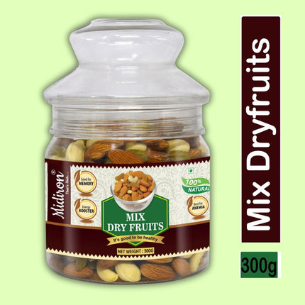 Natural Dry Mixed Fruits | Dry Fruits Mixed Healthy Pack | Healthy Dry Fruits - Midiron