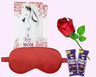Mother's Day, Women's Day & Birthday Gift Set - With Comfortable Sleep Travelling Eye Mask & Card