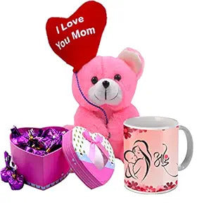 Women’s Day Gift
Mother’s Day Gift
Gift for Her
Teddy Bear and Chocolate Gift Set
Cute Gift for Mom