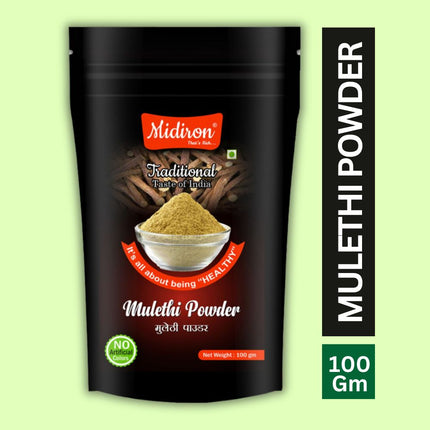 Midiron Mulethi powder pack of 100mg - Midiron