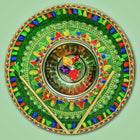 Elegant Shaadi Thali for Mehndi Ceremony – Traditional Wedding Platter for Indian Rituals and Home Décor
