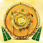 Wedding thali set
Haldi ceremony decor
Pooja thali set for Haldi
Haldi ceremony essentials
Wedding ritual accessories
Haldi pooja celebration