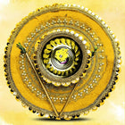 Traditional Haldi thali