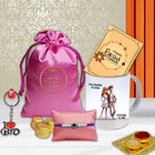 Raksha Bandhan chocolate treats,Raksha Bandhan chocolate surprise,Raksha Bandhan chocolate hamper,Rakhi with sweets and chocolates,Rakhi with milk chocolate




