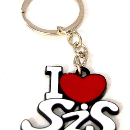 key chain for sister 
rakhi gift for sister