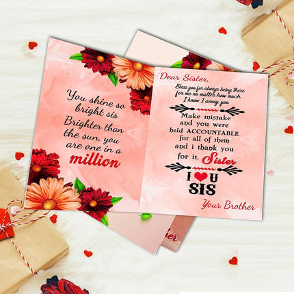 Gift for Sister on Raksha Bandhan
Personalized Rakhi mug for sister
Mug gift for Sister's Birthday
Birthday Gift For Sister