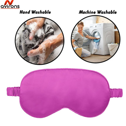 Premium Silk Eye Mask, Soft Eye Mask for Relaxation, Eye Cover for Travel Comfort, Soft Eye Mask for Dark Circles, Premium Eye Cover for Comfort