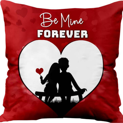 Chocolate gift for Girlfriend & Wife (Chocolate, Mug, Cushion, Rose) Ceramic, Microfibre Gift Box  (Multicolor)