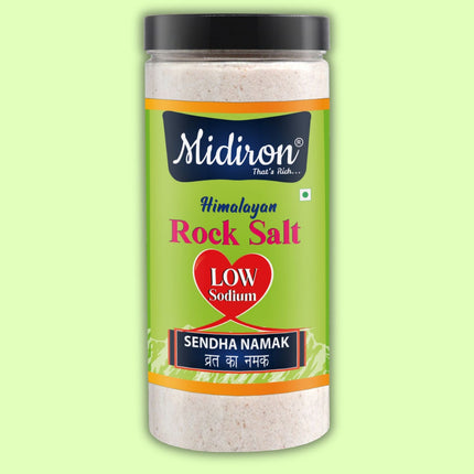 Midiron Himalyan White Rock Salt PACK of 1kg - Midiron