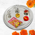 Festival pooja thali
Wedding pooja thali
Pooja thali gift set
Handmade pooja thali
Lakshmi pooja thali
Diwali pooja thali
Pooja thali for navratri