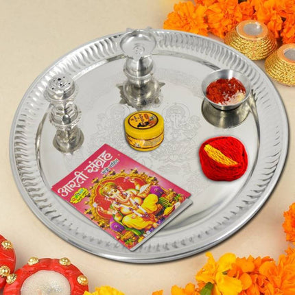 Festival pooja thali
Wedding pooja thali
Pooja thali gift set
Handmade pooja thali
Lakshmi pooja thali
Diwali pooja thali
Pooja thali for navratri