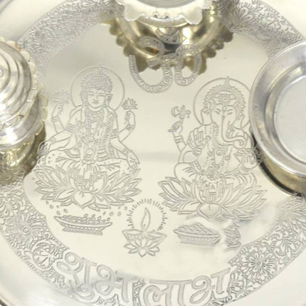 Festival pooja thali
Wedding pooja thali
Pooja thali gift set
Handmade pooja thali
Lakshmi pooja thali